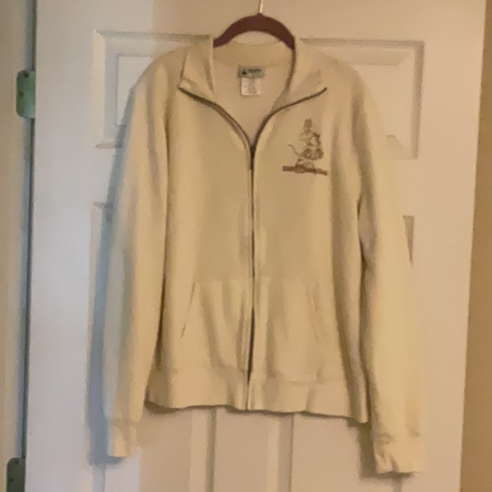 Disney World Minnie Mouse zip front jacket.